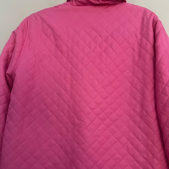 Lilly Pulitzer woman’s Quilted Pink Jacket/Coat - Picture 10 of 12